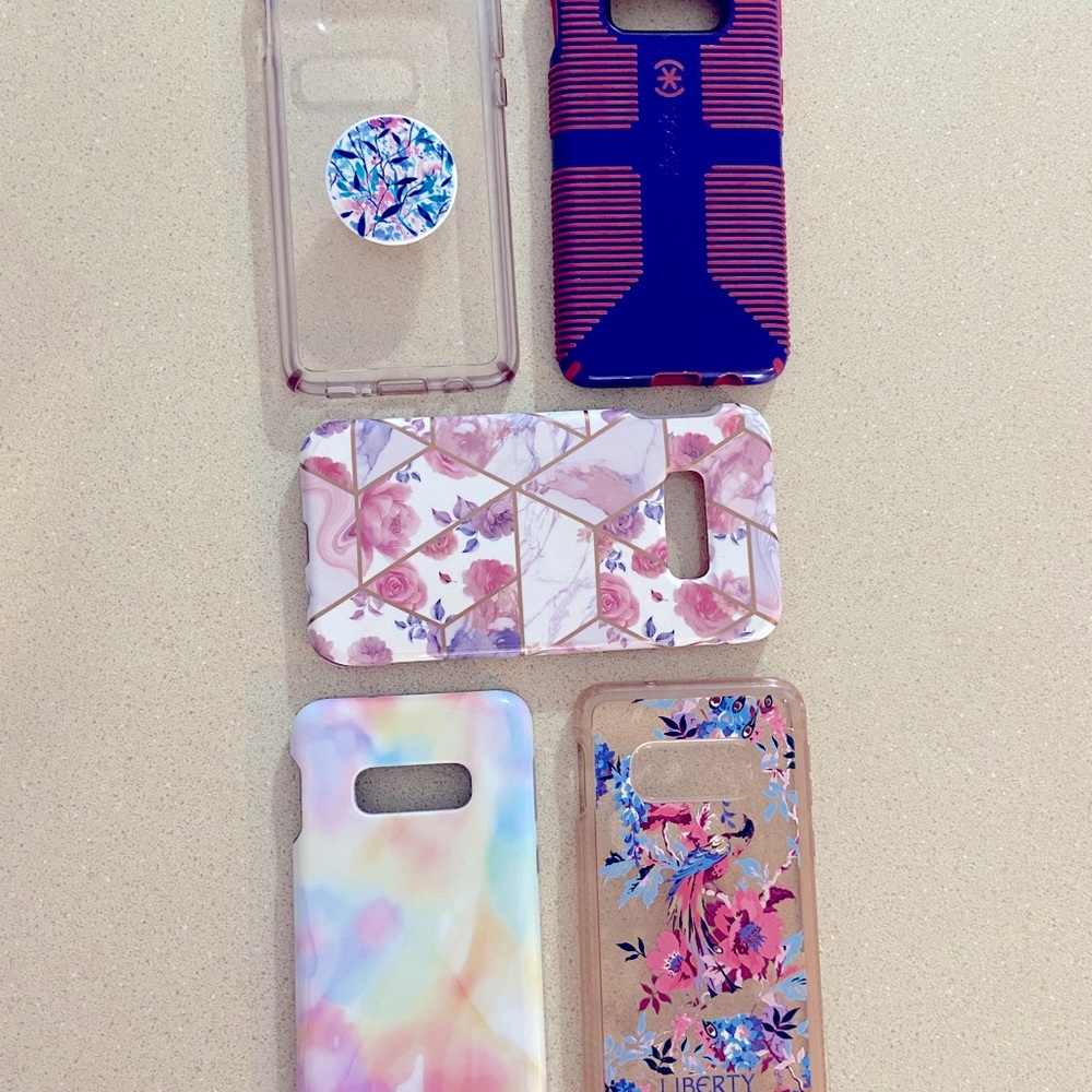 Samsung Galaxy S10E cases. Set of 5!